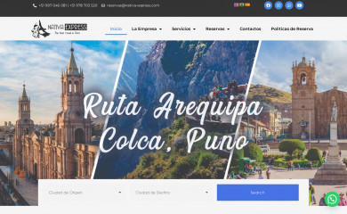 nativa-express.com screenshot
