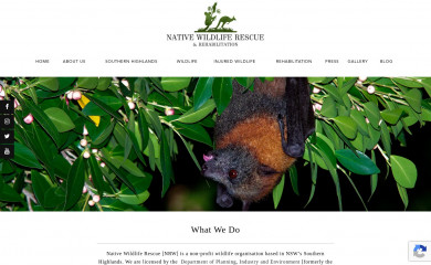 nativewildliferescue.org.au screenshot