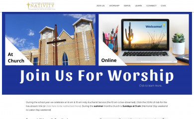 nativityscottsdale.org screenshot