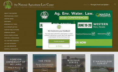 nationalaglawcenter.org screenshot