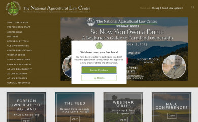 nationalaglawcenter.org screenshot
