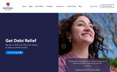 nationaldebtrelief.com screenshot
