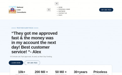 nationalloanconsultants.com screenshot