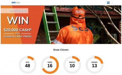 nationalsesvaraffle.org.au screenshot