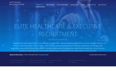 nationalrecruiters.com screenshot