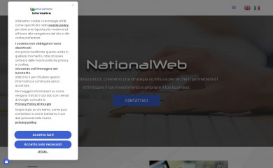 https://nationalweb.it/ screenshot