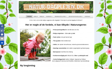 natur-dagplejen.dk screenshot