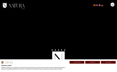 natura-resorts.com screenshot