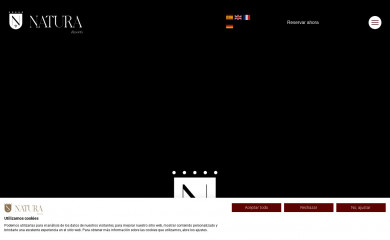 natura-resorts.com screenshot