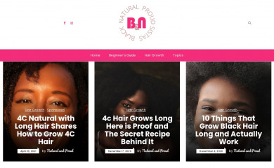 naturalandproud.com screenshot