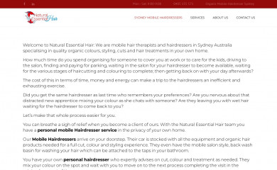 naturalessentialhair.com screenshot