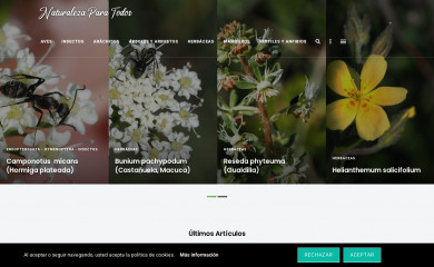 naturalezaparatodos.es screenshot