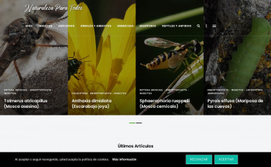 naturalezaparatodos.es screenshot