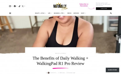 naturallystellar.com screenshot