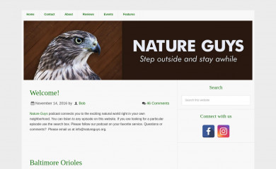 natureguys.org screenshot