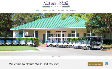 naturewalkgolfcourse.com screenshot