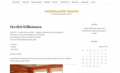 naturkosmetik-hameln.de screenshot