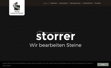 natursteine-storrer.de screenshot