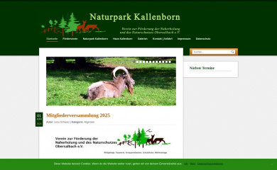 naturpark-kallenborn.de screenshot