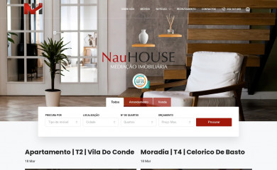 nauhouse.pt screenshot