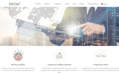 navex.lv screenshot