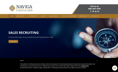 navigarecruiting.com screenshot