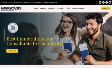 navigatorsoverseas.com screenshot