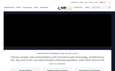 navtechradar.com screenshot