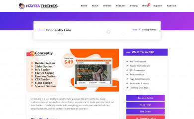 https://www.nayrathemes.com/conceptly-free/ screenshot
