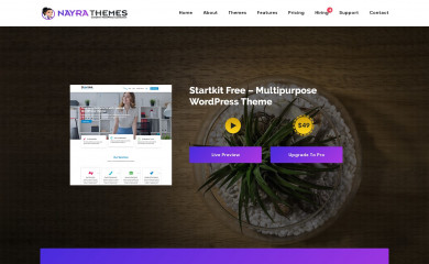 https://www.nayrathemes.com/startkit-free/ screenshot