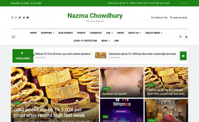 nazmachowdhury.com screenshot