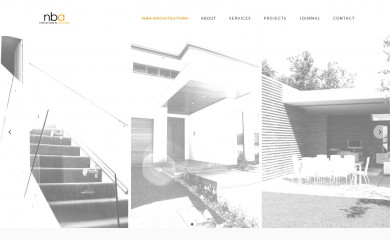 nbaarchitecture.com.au screenshot