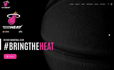 nbheatbasketball.com.au screenshot
