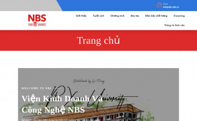 nbs.edu.vn screenshot
