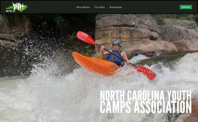nccamps.org screenshot