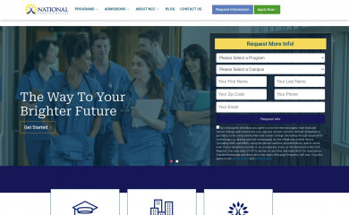 nccusa.edu screenshot