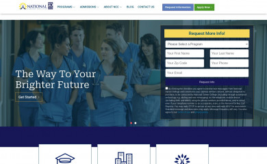 nccusa.edu screenshot