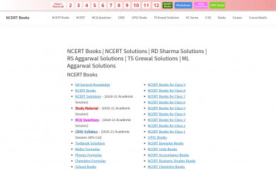 ncertbooks.guru screenshot