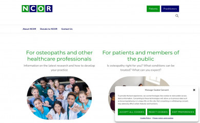 ncor.org.uk screenshot