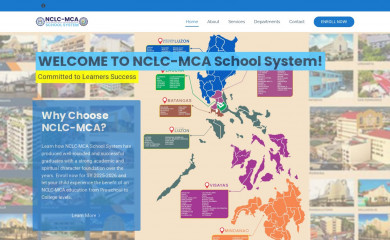 nclc-mca.edu.ph screenshot