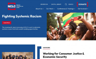 nclc.org screenshot