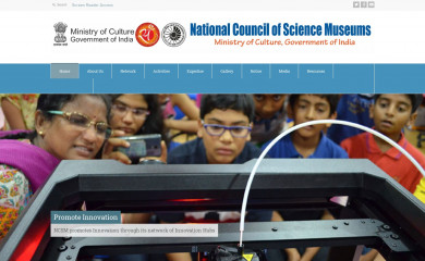 ncsm.gov.in screenshot