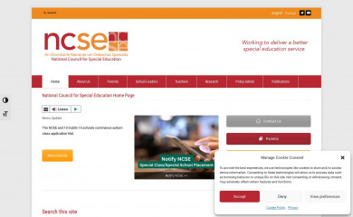 ncse.ie screenshot