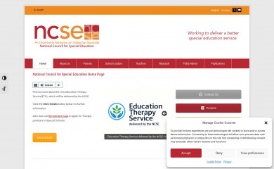 ncse.ie screenshot