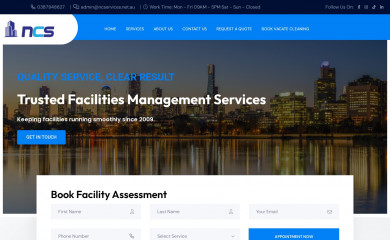 ncservices.net.au screenshot