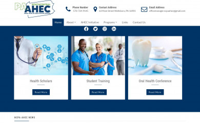 ncpaahec.org screenshot
