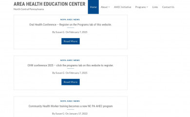 ncpaahec.org screenshot