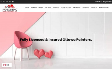 ncrpro-painting.ca screenshot