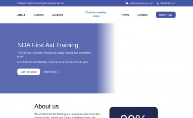 ndatraining.co.uk screenshot