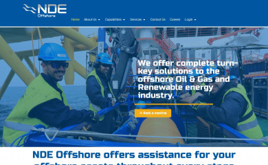 ndeoffshore.com screenshot